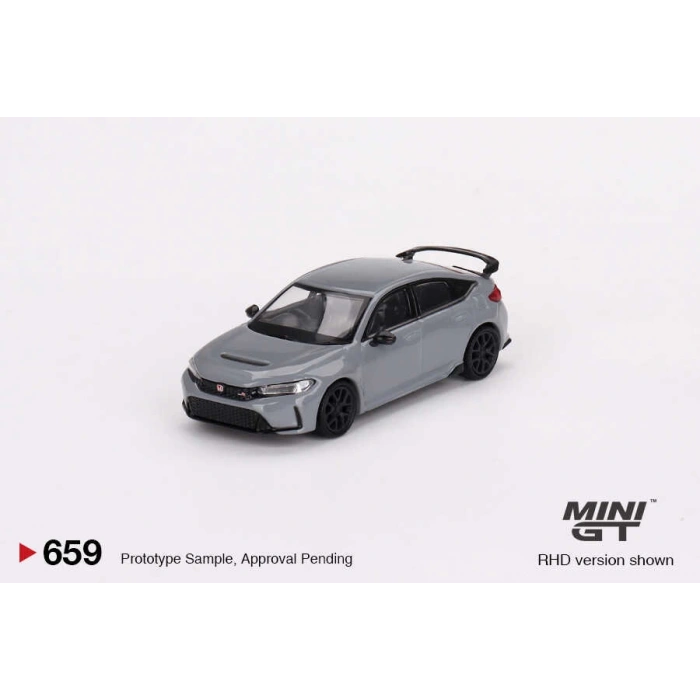 Mini GT MGT00659 1/64 Honda Civic Type R Sonic Gray Pearl 2023