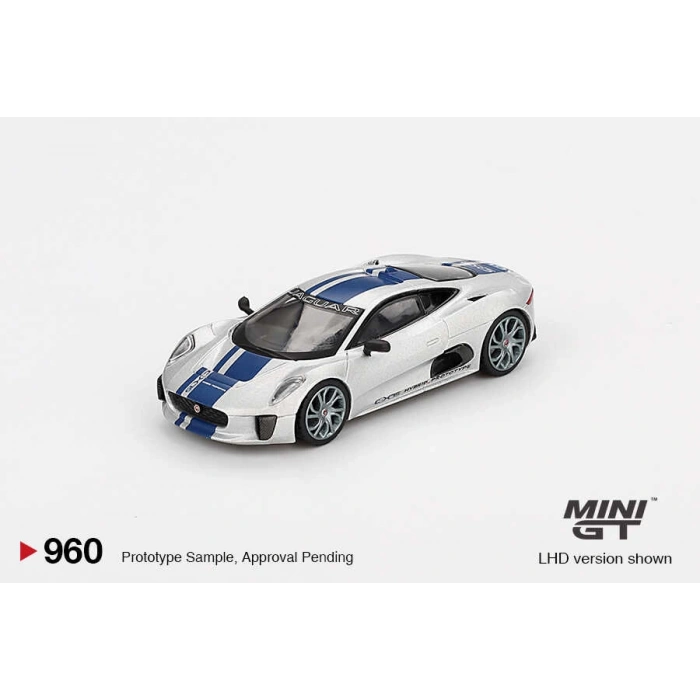 Mini GT 1/64 Jaguar C-X75 Silver
