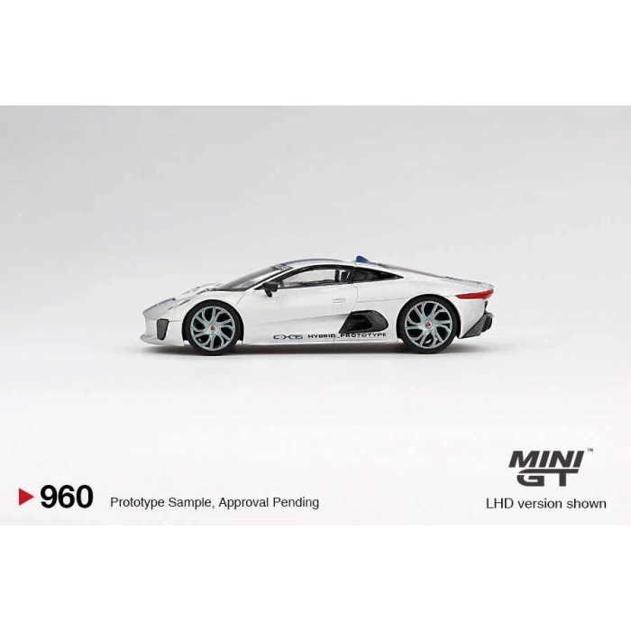 Mini GT MGT00960 1/64 Jaguar C-X75 Silver