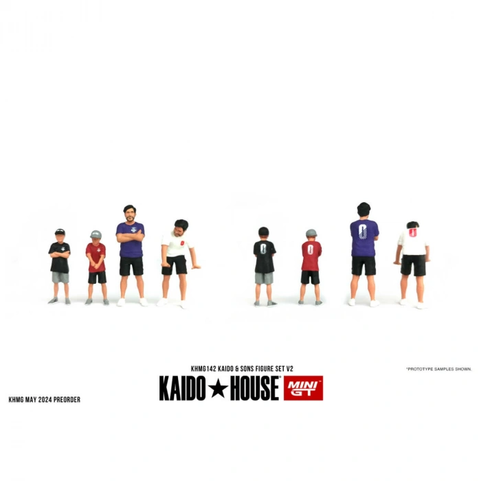 Mini GT 1/64 KaidoHouse Figurine: Kaido & Sons V2 KHMG142