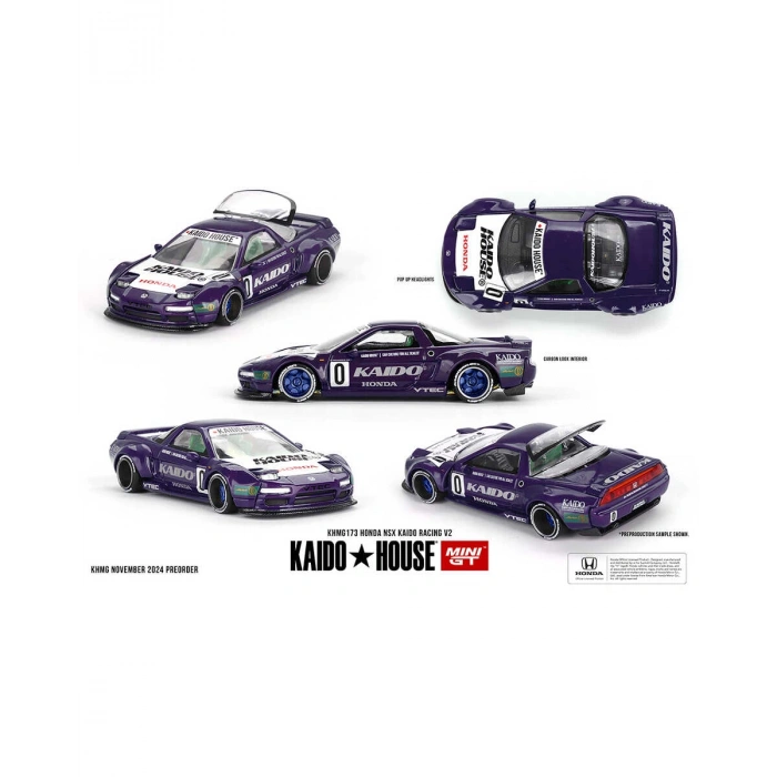 Mini GT Nissan Skyline GT-R R34 Bayside Blue 1:64 Diecast Model