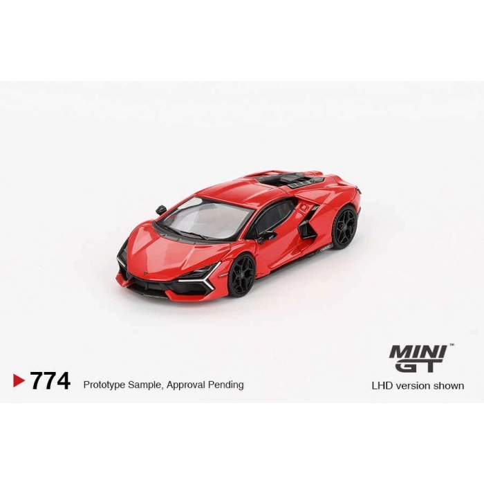 Mini GT 1/64 Lamborghini Revuelto Arancio Dac Lucido