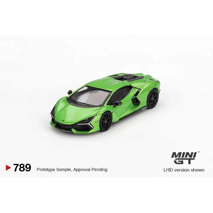 Mini GT MGT00789 1/64 Lamborghini Revuelto Verde Selvans