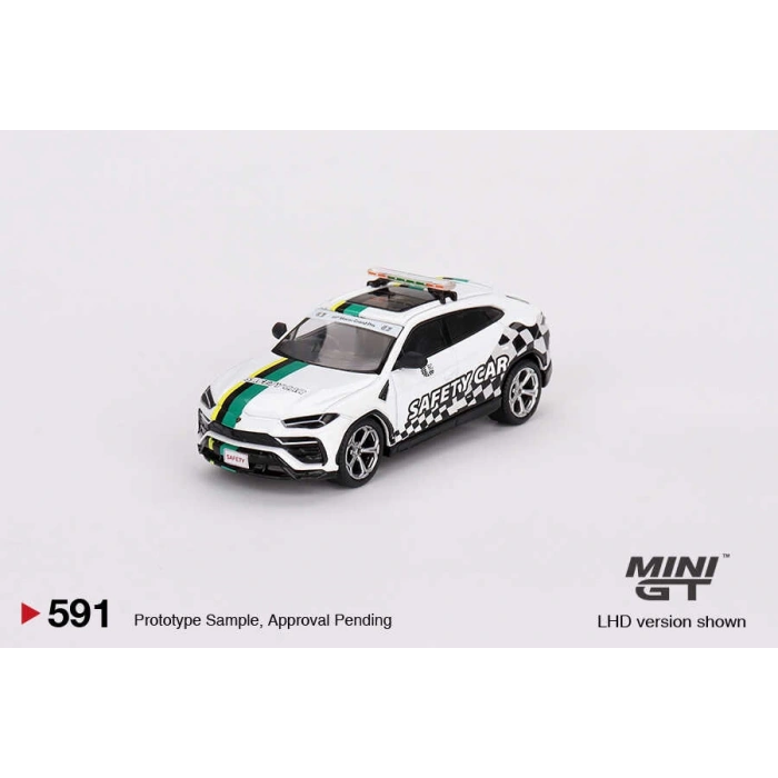Mini GT MGT00591 1/64 Lamborghini Urus 2022 Macau GP Official Safety Car
