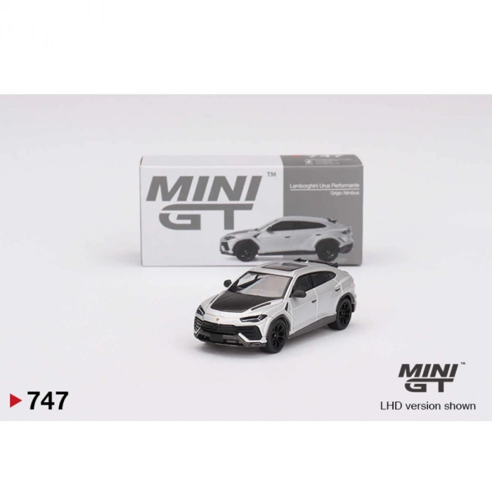 Mini GT 1/64 Lamborghini Urus Performante Grigio Nimbus MGT00747