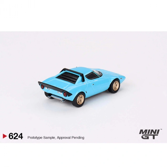 Mini GT MGT00624 1/64 Lancia Stratos HF Stradale Azzuro Chiaro