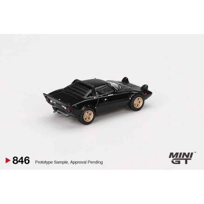Mini GT 1/64 Lancia Stratos HF Stradale Nero - Blister Paket MGT00846-BL
