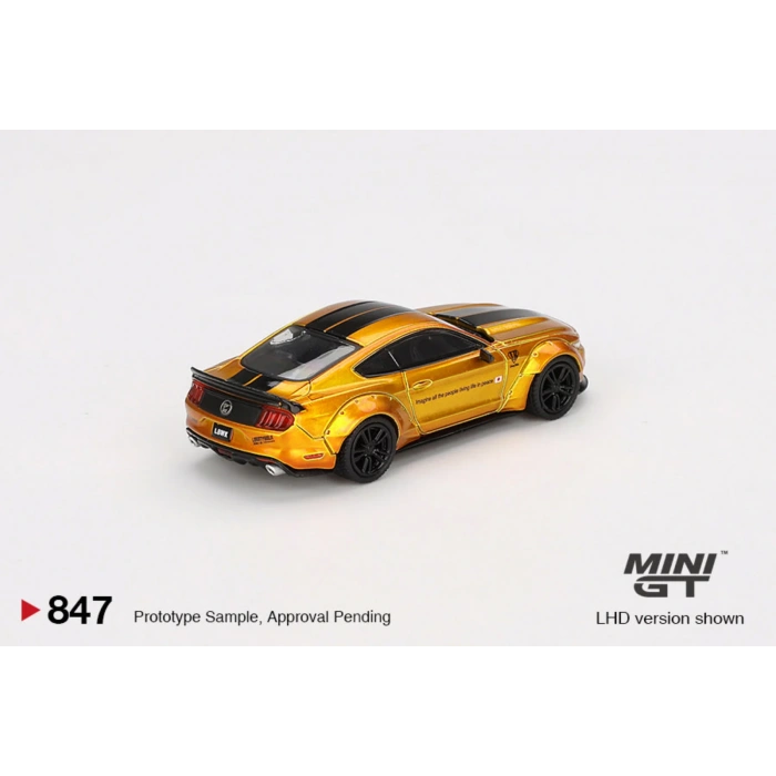 Mini GT 1/64 LB-WORKS FORD MUSTANG LB Gold