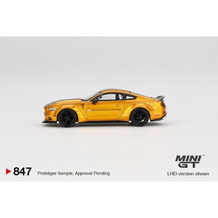 Mini GT 1/64 LB-WORKS FORD MUSTANG LB Gold