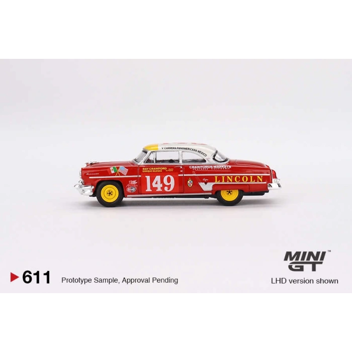 Mini GT 1/64 Lincoln Capri 1954 Carrera Panamericana Class Winner #149