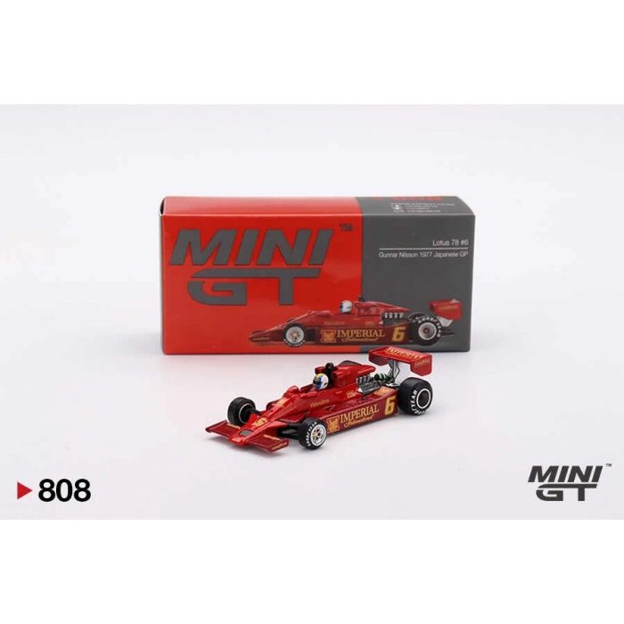 Mini GT 1/64 Lotus 78 Gunnar Nilsson 1977 Japanese GP