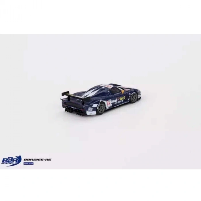 Mini GT 1/64 Maserati MC12 Competizione #15 JMB Racing 2008 FIA 24Hr of Spa BBRDIE6424