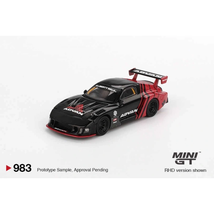Mini GT MGT00983 1/64 Mazda RX-7 LB-Super Silhouette Advan