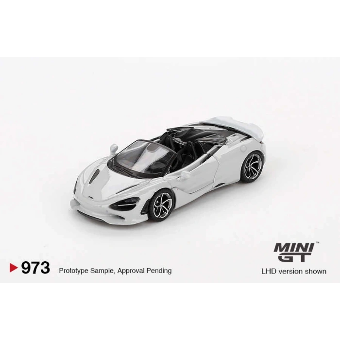 Mini GT MGT00973 1/64 McLaren 750S Spider Cirrus Grey