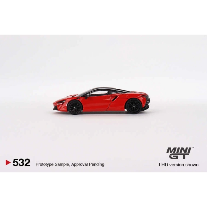 Mini GT MGT00532 1/64 McLaren Artura Vermillion Red