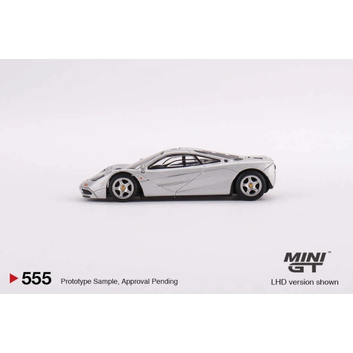 Mini GT MGT00555 1/64 McLaren F1 Magnesium Silver