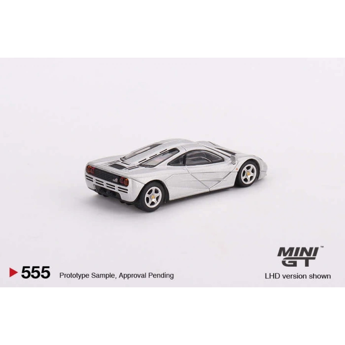 Mini GT MGT00555 1/64 McLaren F1 Magnesium Silver