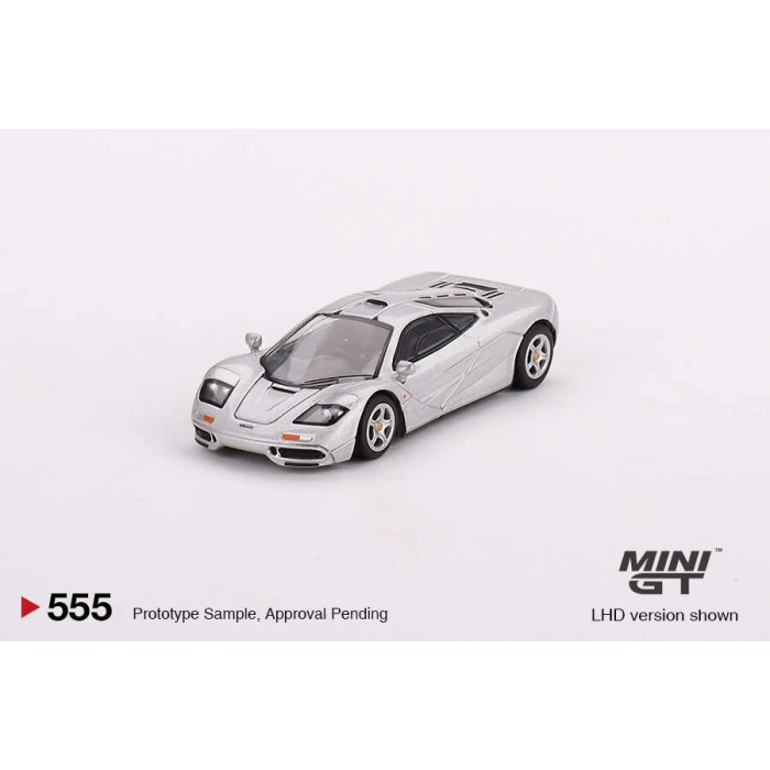 Mini GT MGT00555 1/64 McLaren F1 Magnesium Silver