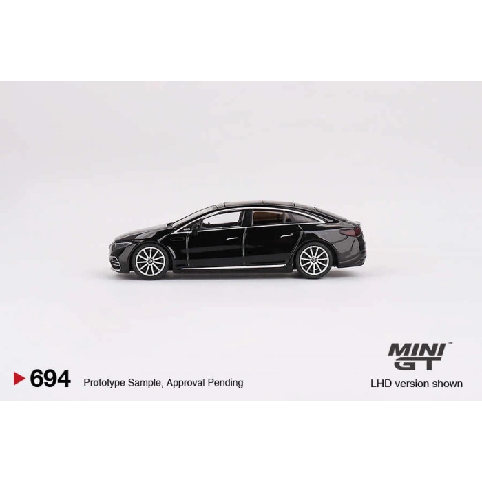 Mini GT MGT00694 1/64 Mercedes-Benz EQS 580 4MATIC Black