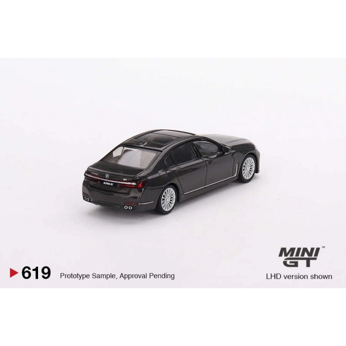 Mini GT MGT00694 1/64 Mercedes-Benz EQS 580 4MATIC Black