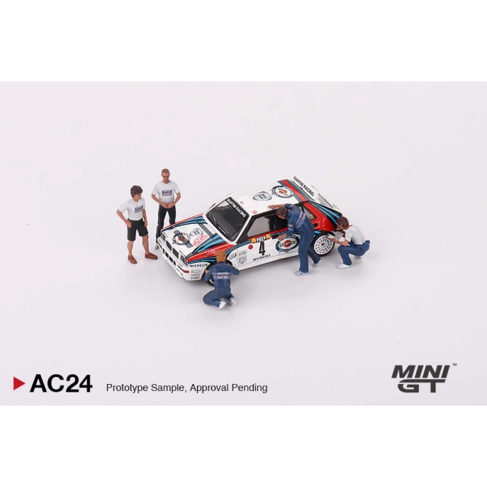 Mini GT 1/64 Metal Figurine: Martini Racing WRC MGTAC24