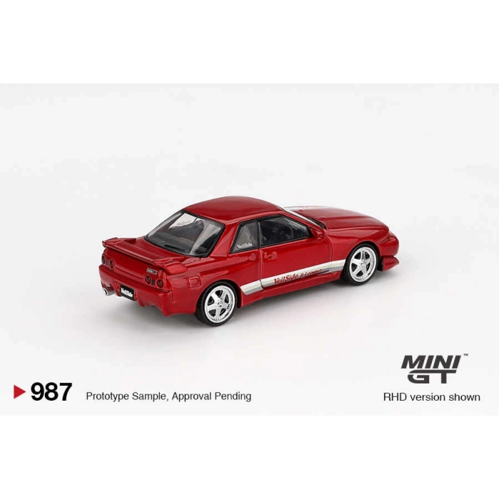 Mini GT MGT00987 1/64 Nissan Skyline GT-R (R32) VeilSide Combat C-I Gem Red