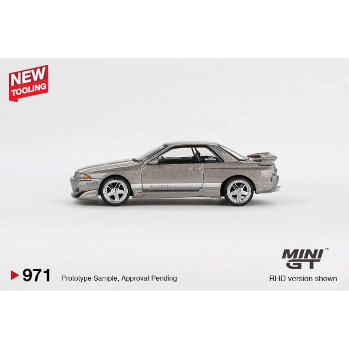 Mini GT MGT00971 1/64 Nissan Skyline GT-R(R32) Veilside Combat C-I Veilside Combat Grey