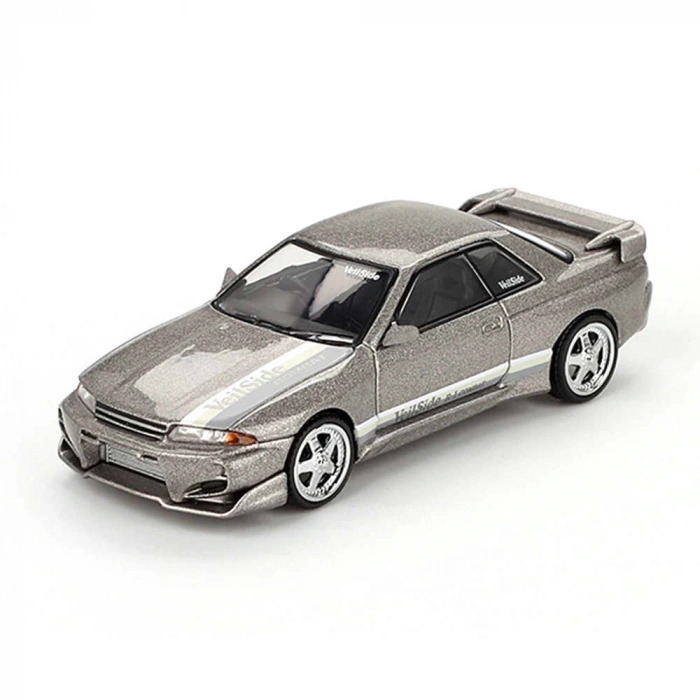 Mini GT 1/64 Nissan Skyline GT-R(R32) Veilside Combat C-I Veilside Combat Grey - Blister Paket MGT00971-BL