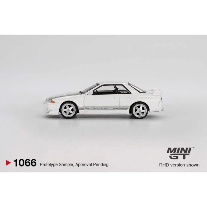 Mini GT 1/64 Nissan Skyline GT-R (R32) VeilSide Combat C-I White