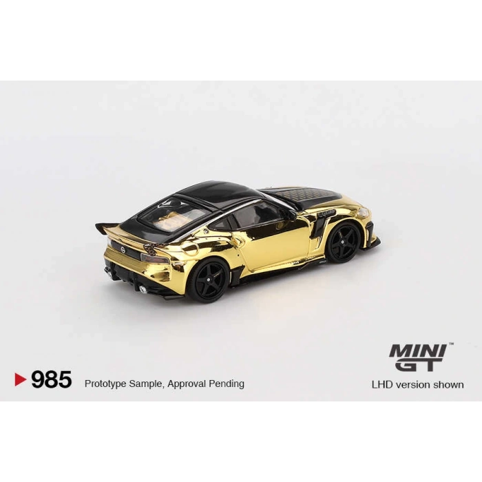 Mini GT MGT00985 1/64 Nissan Z VeilSide FFZ400 Gold Chrome