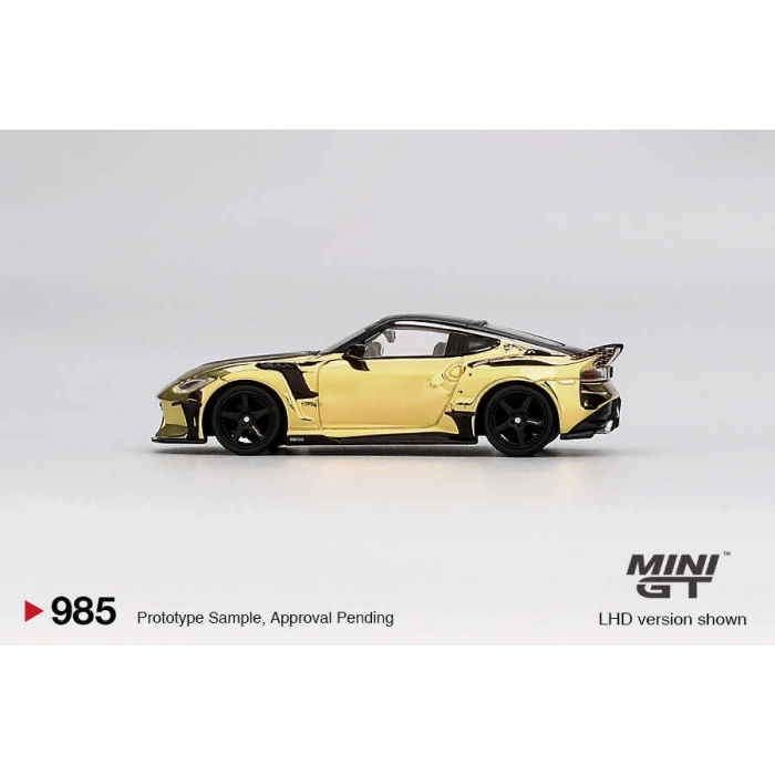 Mini GT MGT00985 1/64 Nissan Z VeilSide FFZ400 Gold Chrome