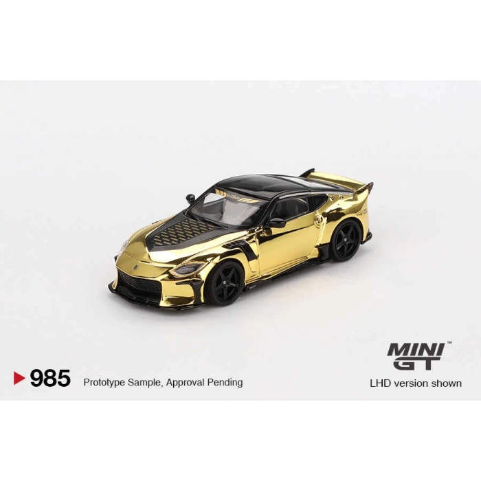 Mini GT MGT00985 1/64 Nissan Z VeilSide FFZ400 Gold Chrome