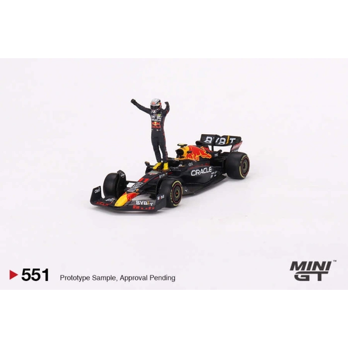 Mini GT 1/64 Oracle Red Bull Racing RB18 Sergio Pérez 2022 Monaco Prix Winner MGT00551