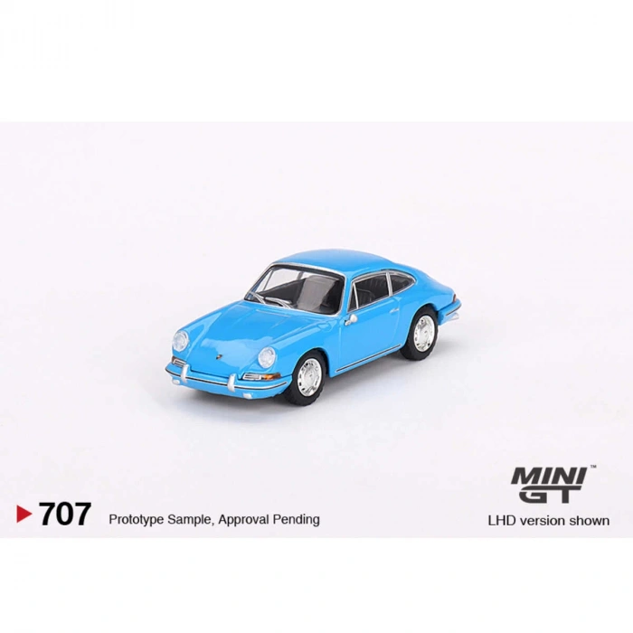 Mini GT MGT00707 1/64 Porsche 901 1963 Quickblau