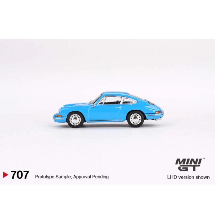 Mini GT MGT00707 1/64 Porsche 901 1963 Quickblau