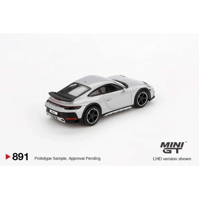 Mini GT MGT00891 1/64 Porsche 911 Dakar Ice Gray Metallic