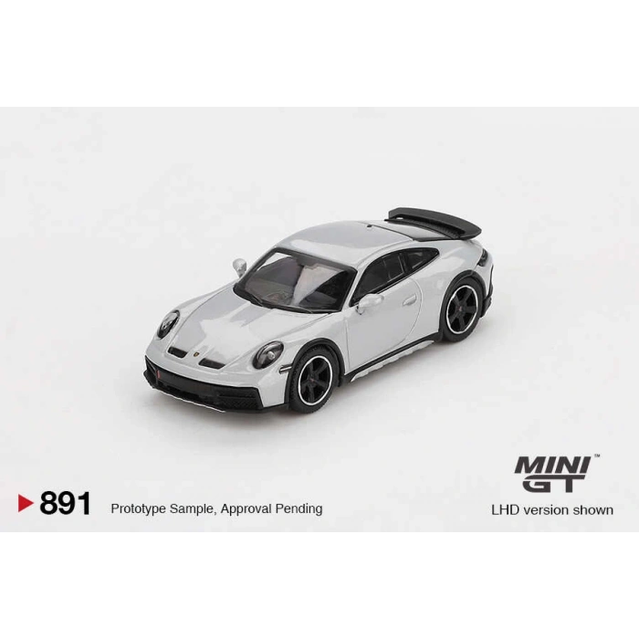 Mini GT MGT00891 1/64 Porsche 911 Dakar Ice Gray Metallic