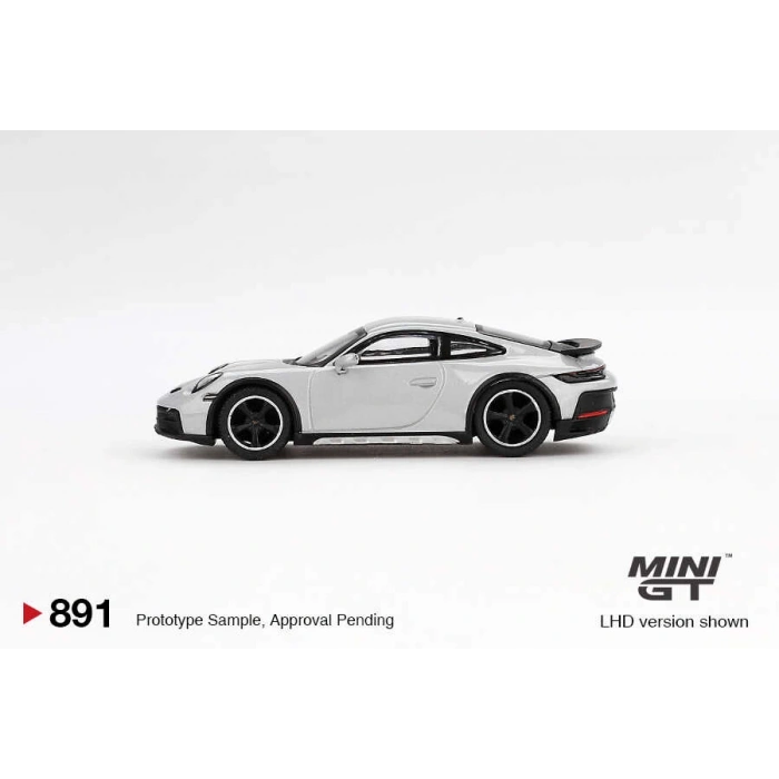 Mini GT MGT00891 1/64 Porsche 911 Dakar Ice Gray Metallic