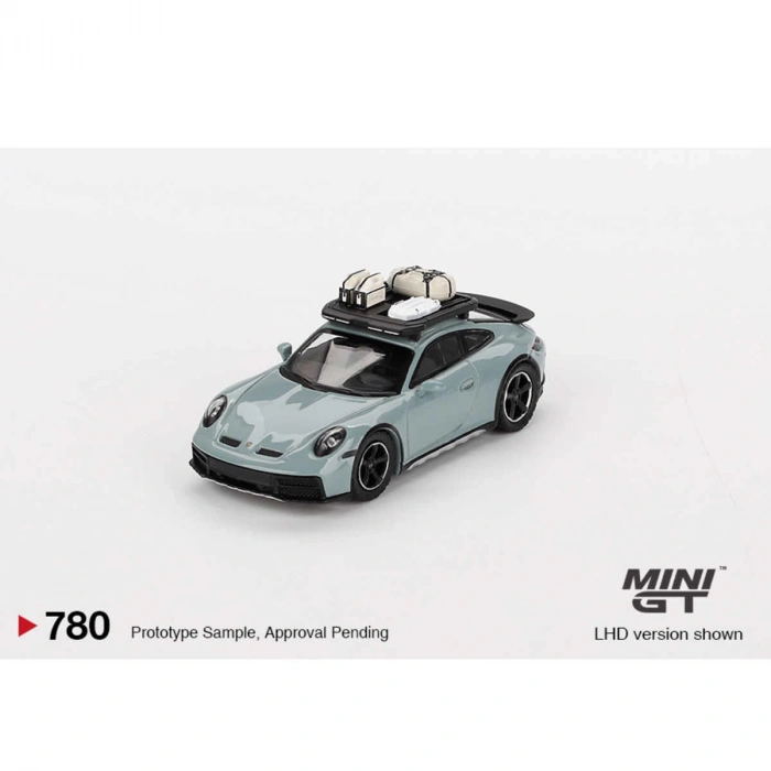 Mini GT MGT00780 1/64 Porsche 911 Dakar Shade Green Metallic MGT00780