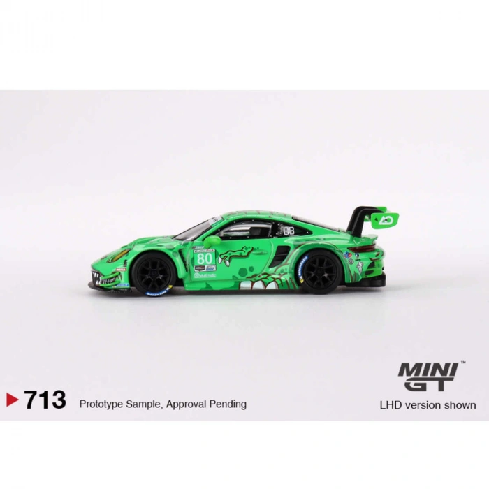 Mini GT 1/64 Porsche 911 GT3 R #80 GTD AO Racing 2023 IMSA Sebring 12 Hrs MGT00713