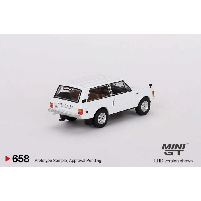 Mini GT 1/64 Range Rover Davos White MGT00658