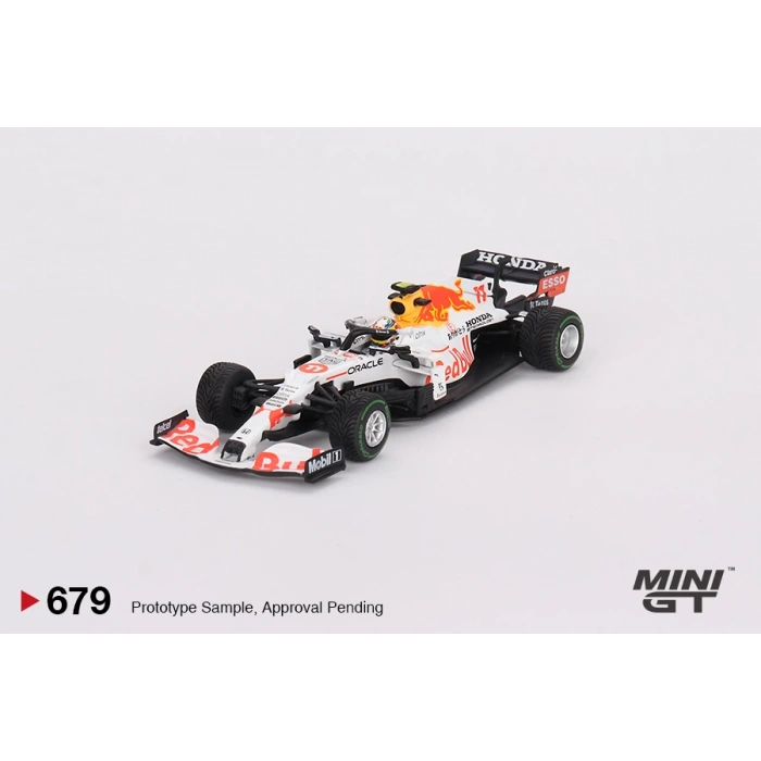 Mini GT 1/64 Red Bull RB16B #11 Sergio Pérez 2021 Turkish Grand Prix 3rd Place