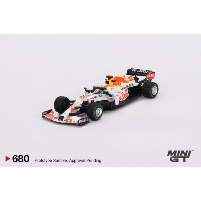 Mini GT 1/64 Red Bull RB16B #33 Max Verstappen 2021 Turkish Grand Prix 2nd Place
