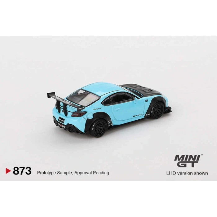 Mini GT MGT00873 1/64 Toyota GR86 LB Nation Baby Blue