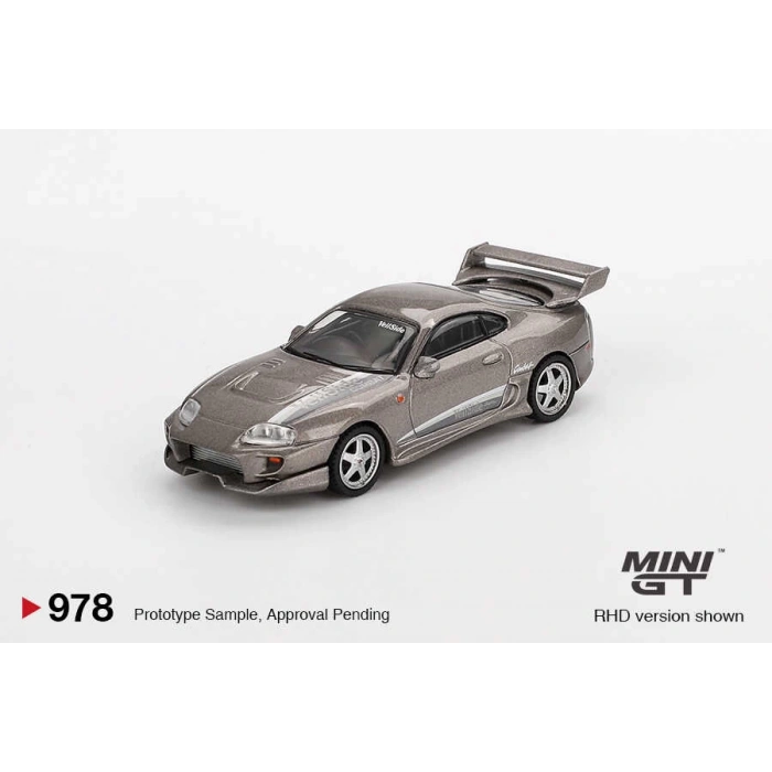 Mini GT 1/64 Toyota Supra VeilSide Combat V-II Combat Grey
