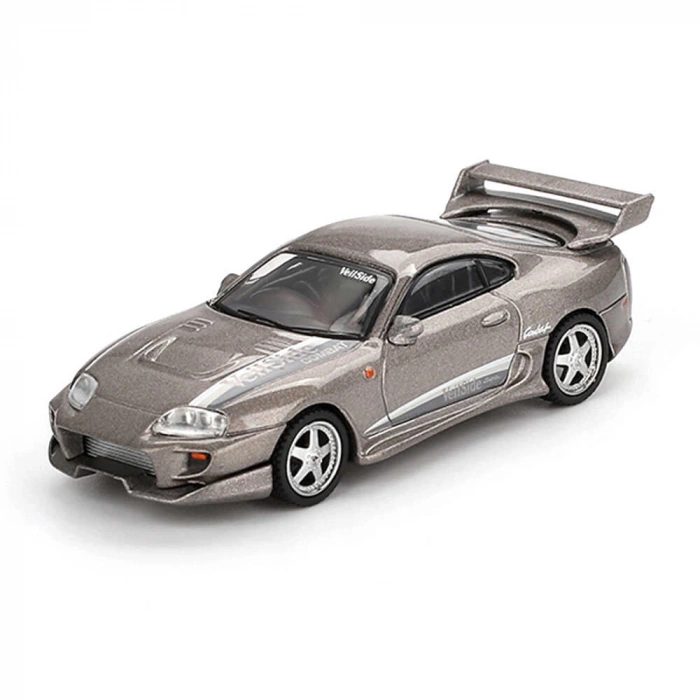 Mini GT 1/64 Toyota Supra VeilSide Combat V-II Combat Grey - Blister Paket MGT00978-BL