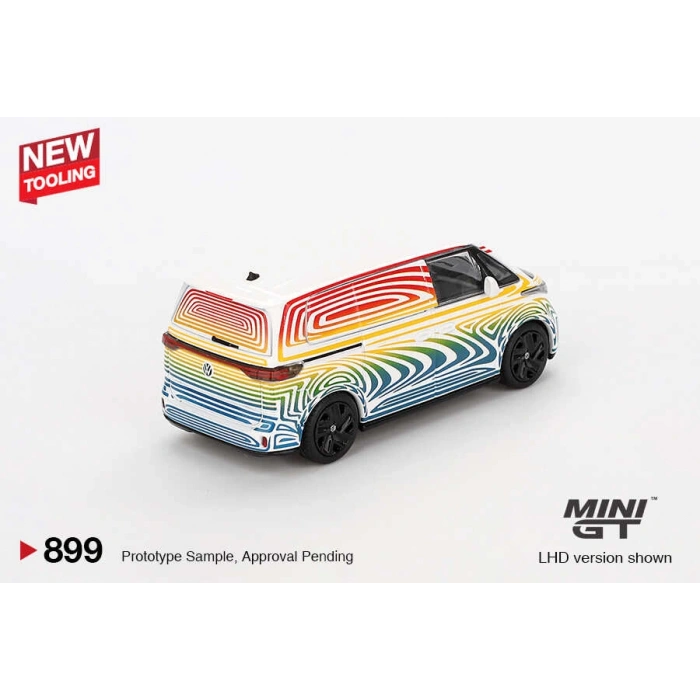 Mini GT 1/64 Volkswagen ID. Buzz Prototype Rainbow