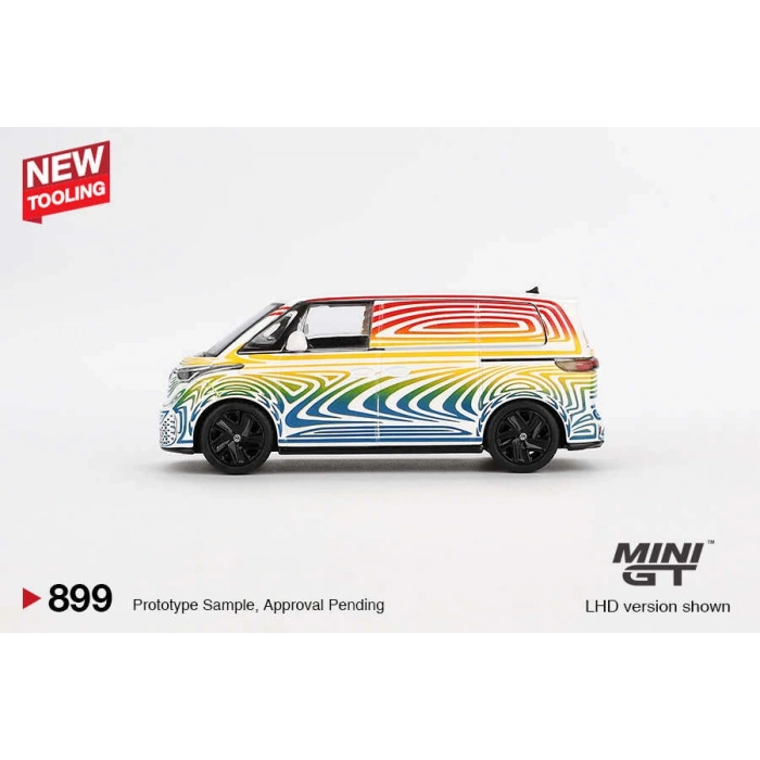 Mini GT MGT00899 1/64 Volkswagen ID. Buzz Prototype Rainbow