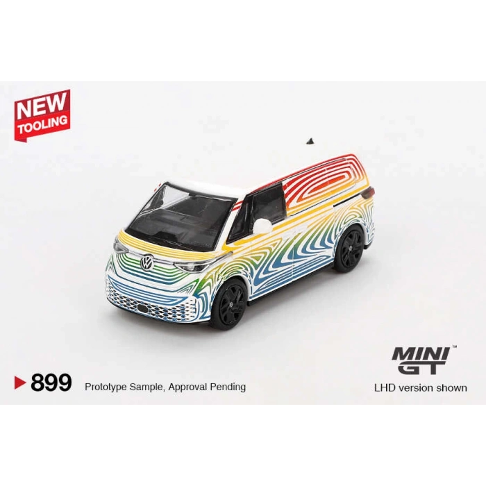 Mini GT 1/64 Volkswagen ID. Buzz Prototype Rainbow