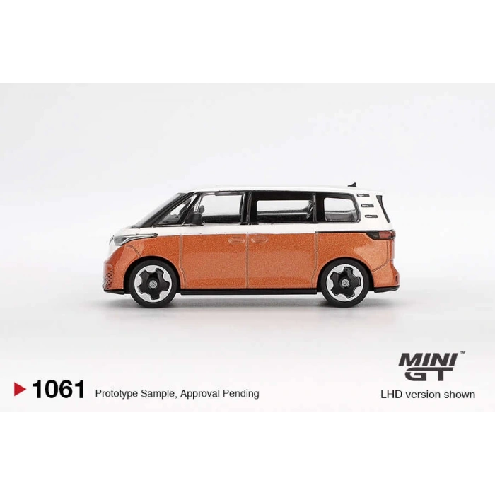 Mini GT MGT01061 1/64 Volkswagen ID.Buzz Candy White / Energetic Orange